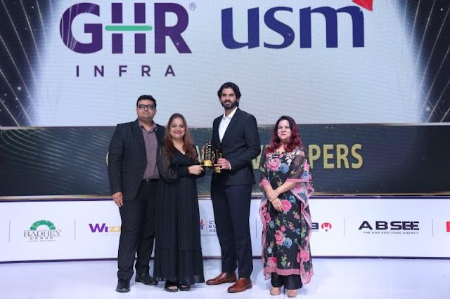 GHR Trivana Wins Realty+ ‘Developer of the Year – Villa’ Award for GHR USM Developers