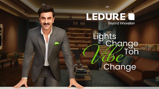 Ledure Lightings Limited Launches New TVC Campaign with Brand Ambassador Ranbir Kapoor