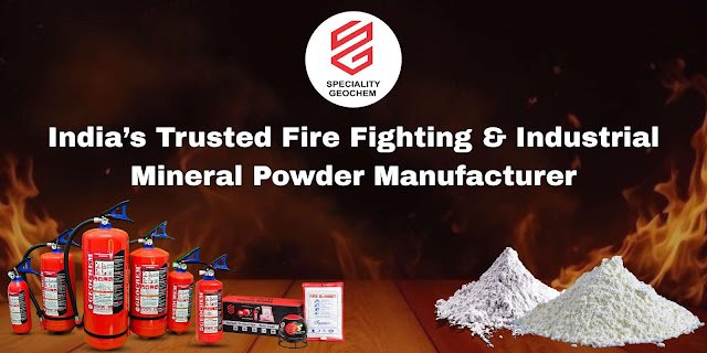 India’s Trusted fire fighting and Industrial Mineral Powder Manufacturer | Speciality Geochem