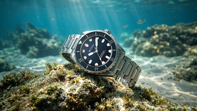 Titan Launches Zero Hour, its Performance Sports Line, with 500M Professional Diver’s Watch