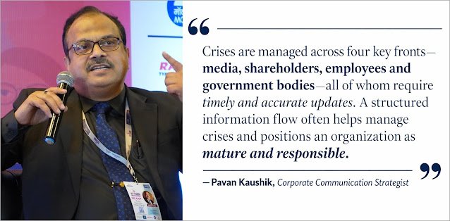 Reputation Isn’t Lost in Crisis—It’s Lost in Response, Says Veteran Communicator Pavan Kaushik