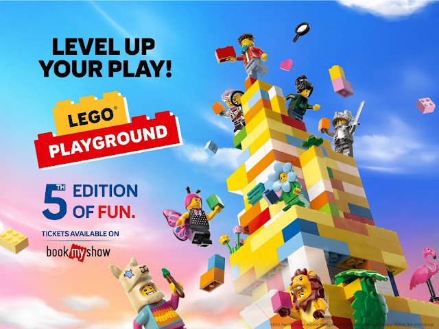 This summer, PLAY gets an upgrade: The LEGO Playground returns for its fifth edition